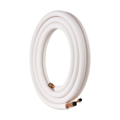16FT Mini Split Line Set 38 58 OD Copper Pipes Tubing and TripleLayer Insulation