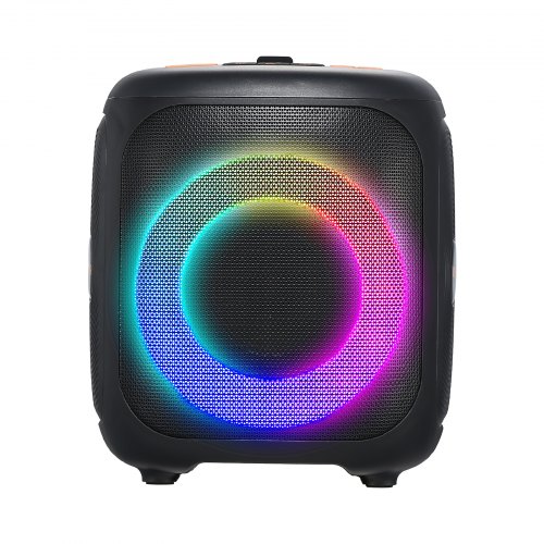 Karaoke Machine for Adults 15W 4inch Portable Bluetooth Speaker with 2