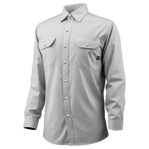 FR Shirts for Men 7oz Flame Resistant Welding Jacket Machine Washable