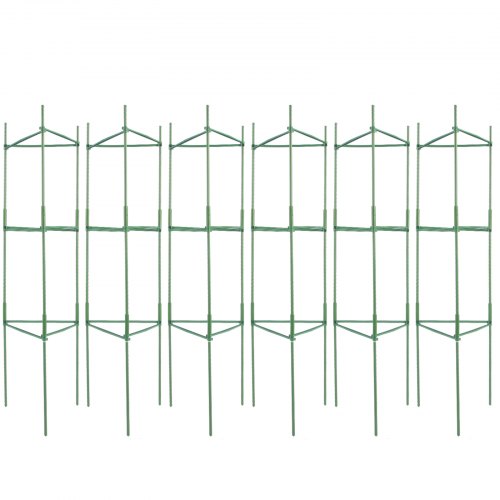 6 Packs Tomato Cages for Garden 48 inch Tomato Trellis Plant Stakes