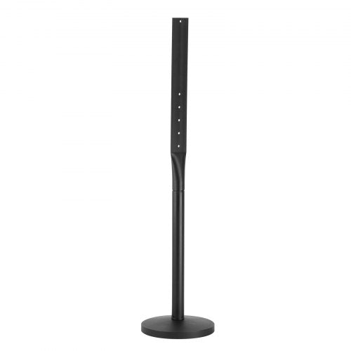Cast Iron Sign Post 4 ft Portable Heavy Duty Steel Post Sign Holder with Hard