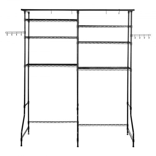Over Washer and Dryer Storage Shelves 6 Tiers Laundry Room Drying Rack