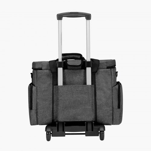 Rolling Laptop Bag Fits Up to 15.6 Inch Laptop Wheeled Briefcase Teacher