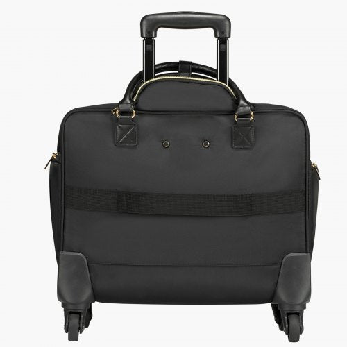Rolling Laptop Bag Fits Up to 17.3 Inch Laptop Wheeled Briefcase Roller