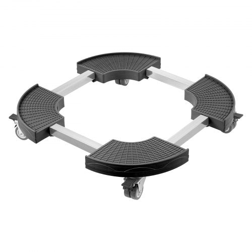 Trash Can Dolly with 4 Lockable Wheels 440lbs Weight Capacity Round Trash
