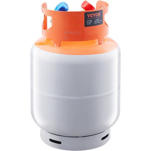 Refrigerant Recovery Tank with Float Switch – 30 lb Capacity ac Recovery
