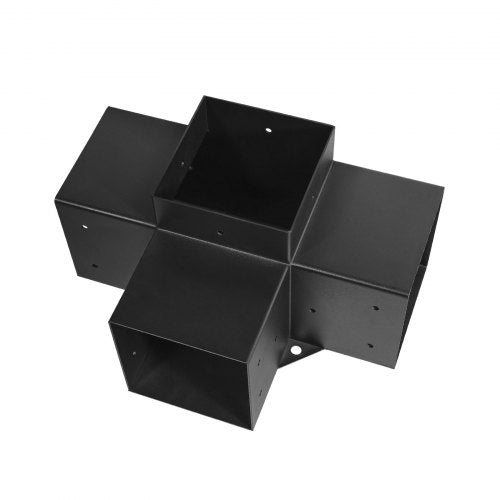 Pergola Bracket Kit 6x6 Inch Inner Size 55x55 2 Pcs 4Way Heavy Duty