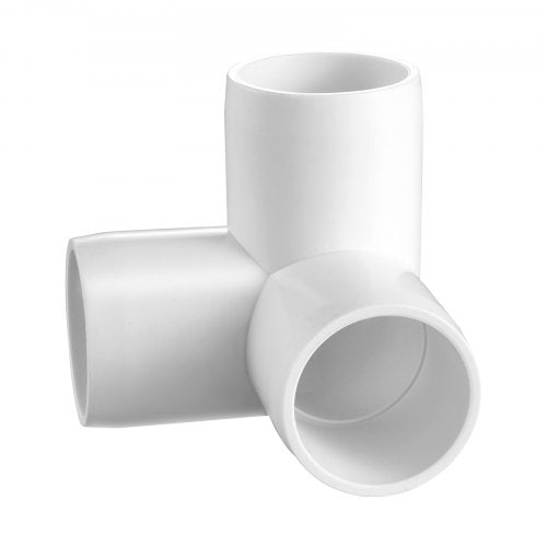 3Way PVC Fittings 1inch PVC Pipe Joints Elbow Connector 10Pack