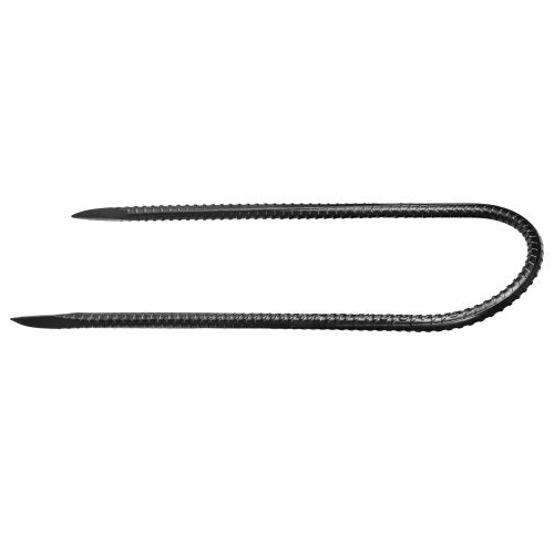 Rebar Stakes 12Inch HeavyDuty32 in Diameter U Shape Galvanized Steel