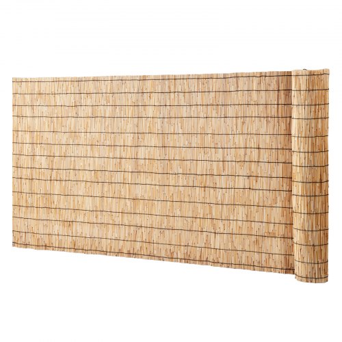 Natural Reed Fencing 3.3 ft x 13.3 ft Reed Screen Curtain Balcony Reed