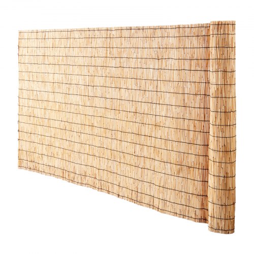 Natural Reed Fencing 4 ft x 16.4 ft 2 Pack Reed Screen Curtain Balcony