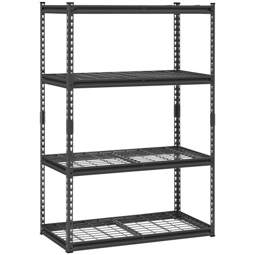 Storage Shelves 2400 lbs 4 Tier Heavy Duty Garage Shelving 20 D x 40 W