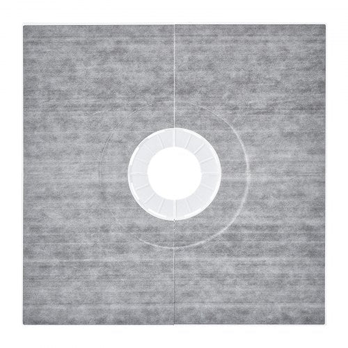 Shower Curb Kit 36x36 Shower Pan Kit with 63 Central Drain Lightweight
