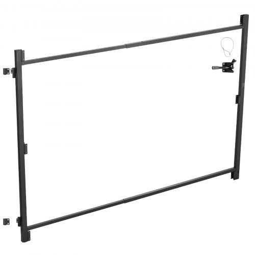 Gate Building Kit Fits 60 to 96 in Wide Openings Up from 6 to 7 ft High