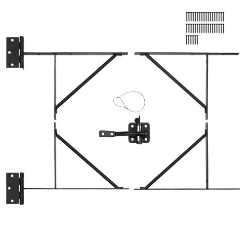 Gate Corner Brace Bracket Anti Sag Gate Frame Hardware Kit Gate Frame