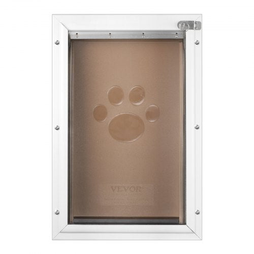 Pet Door 827 x 1193 Aluminum Frame with Lock and Flap System
