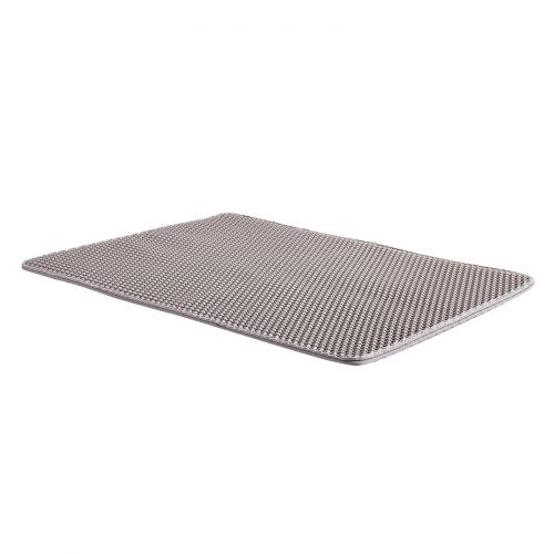 Cat Litter Mat 30 x 24 in DoubleLayer Litter Box Mat NonSlip