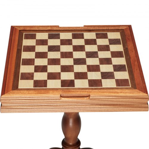 3IN1 Chess Checkers Backgammon Table Set 18 Inch Premium Wooden Chess