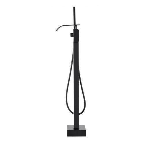 Freestanding Bathtub Faucet Floor Mount Freestanding Tub Filler Shower