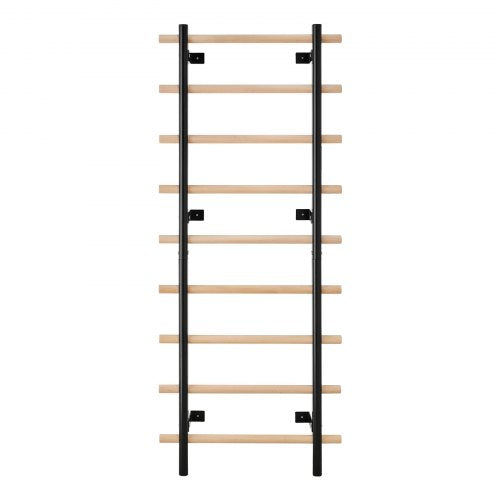 Swedish Ladder Wall Gym 9Level Swedish Ladder Suspension Trainer 330LBS