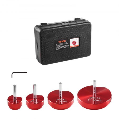 PVC Pipe Reamer Kit Aluminum Alloy PVC Pipe Fitting Reamer Plumbing Tools