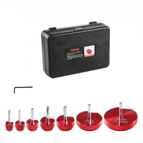 PVC Pipe Reamer Kit Aluminum Alloy PVC Pipe Fitting Reamer Plumbing Tools
