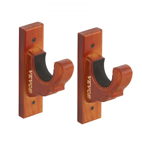 VEVOE Gun Rack Wall Mount Horizontal Gun Rack and Shotgun Hooks Single Gun