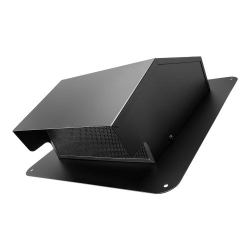 8 inch Hooded Wall Vent Cover Square AC Vent Gable Cover Premium SPCC