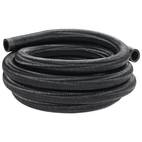 10AN Fuel Line Kit 10 FT Fuel Hose Kit 055 Nylon Stainless Steel Braided