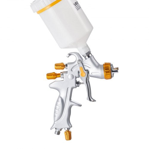 HVLP Air Spray Gun Gravity Feed Paint Sprayer Gun with 3 Nozzles