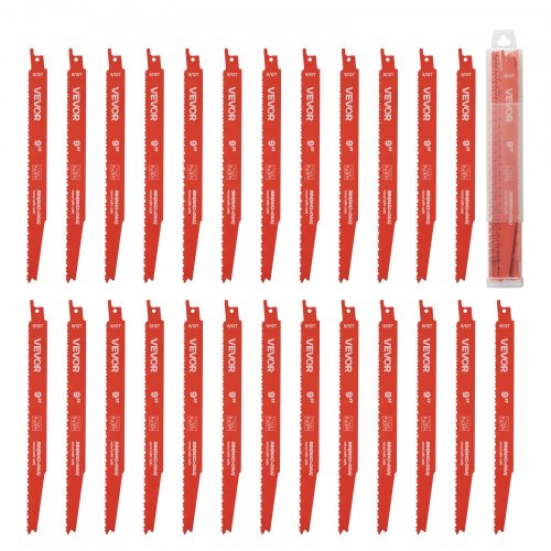 Reciprocating Saw Blades 25 Pack 612 TPI BiMetal Reciprocating Saw Blade