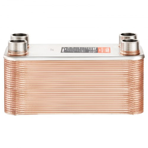 Heat Exchanger 5x 12 50 Plates Brazed Plate Heat Exchanger Copper316L