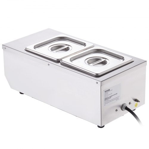 Chocolate Tempering Machine 9 Lbs 2 Tanks Chocolate Melting Pot with TEMP