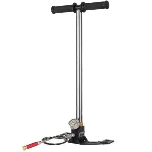 Airgun PCP Pump 4500PSI High Pressure Hand Pump 3 Stage Pump Chamber PCP Air