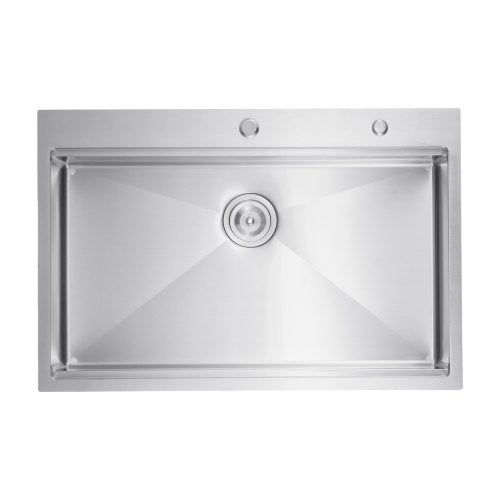 33 inch Kitchen Sink Workstation 304 Stainless Steel Top Mount Sinks