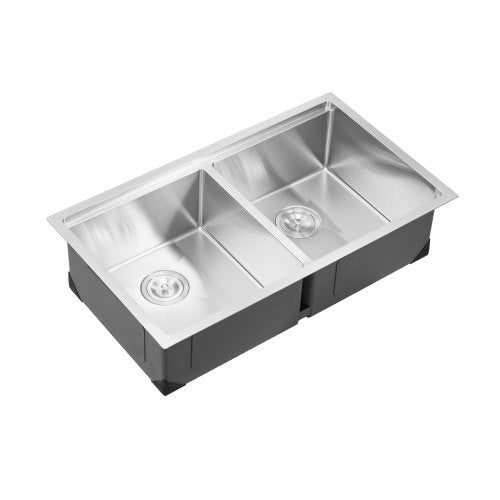 33 inch Kitchen Sink Workstation 304 Stainless Steel Undermount Sink