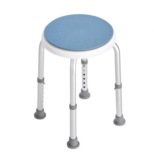 Shower Chair for Inside Shower 360 Degree Swivel Shower Seat Adjustable