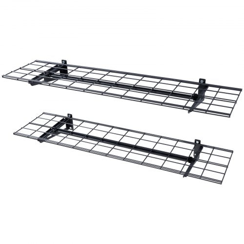 Garage Storage Shelving 2 Pack 4 x 1 ft Heavy Duty Garage Shelves Wall