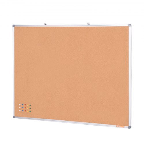 48x36 Large Cork Board WallMounted Bulletin Board with Pin Board 
