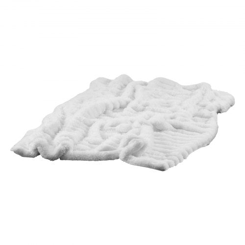 Throw Blanket 50 x 60 Inches 1270 x 1524 mm Faux Fur Cozy Throw