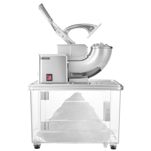 Commercial Ice Crusher 661LBSH 350W Electric Snow Cone Machine with 4