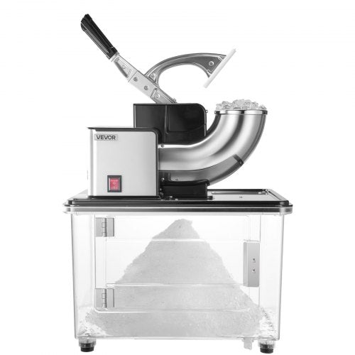 Commercial Ice Crusher 661LBSH 350W Electric Snow Cone Machine with 4 2