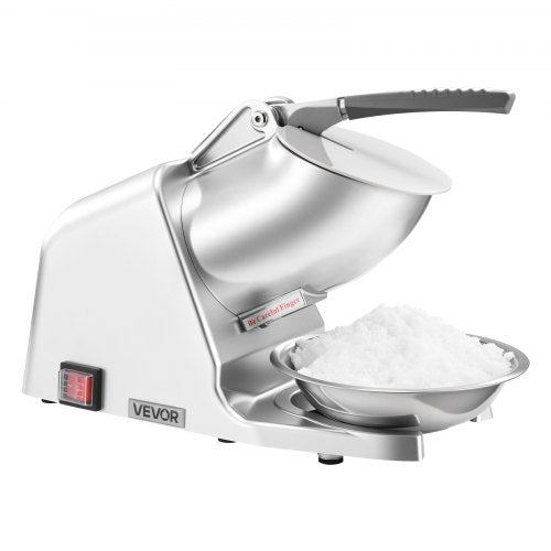 Ice Crusher Machine 286lbs Per Hour Electric 4 Blades Snow Cone Maker 1