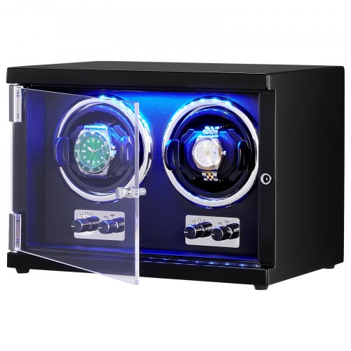 Watch Winder Dual Watch Winder for Mens and Womens Automatic Watch with 2 Super