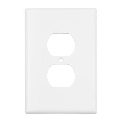 1Gang Duplex Outlet Covers 10 Pack Standard Size Wall Outlet Cover