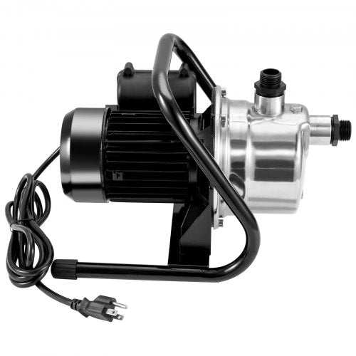 Shallow Well Pump 1.5 HP 115V 1200 GPH 164 ft Height 87 psi Max Pressure