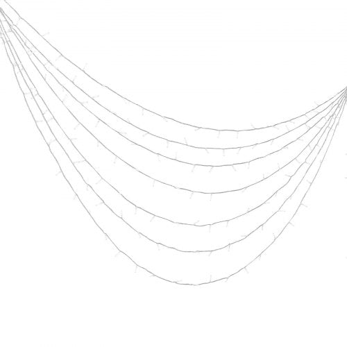 LED Christmas String Lights 200 LED 76 ft Connectable Warm White Christmas