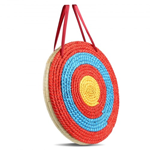 Archery Target 3 Layers 20 Arrow Target Traditional Solid Straw Round