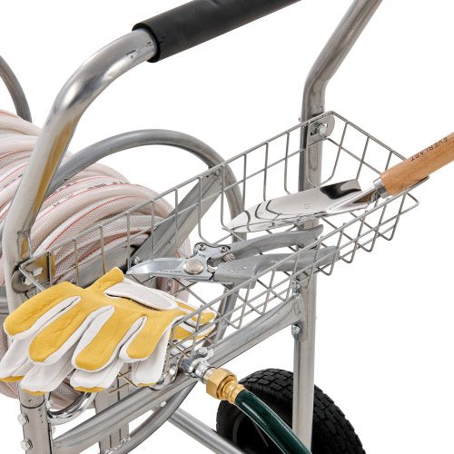 Hose Reel Cart Hold Up to 250 ft of 58’’ Hose Garden Water Hose Carts