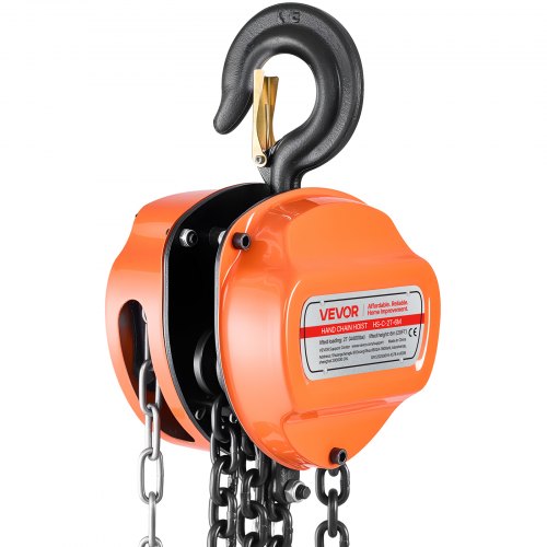 Hand Chain Hoist 2 Ton 4400 lbs Capacity Manual Chain Block with Upgrade 1